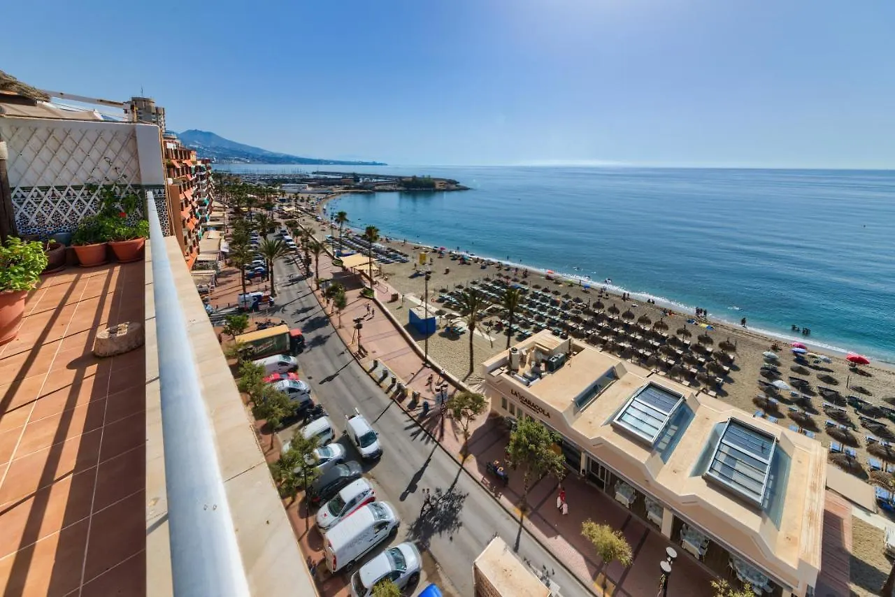 Holidays2Fuengirola Duplex With Stunning Sea View, Terraces,1St Line Beside Port 0*, Fuengirola