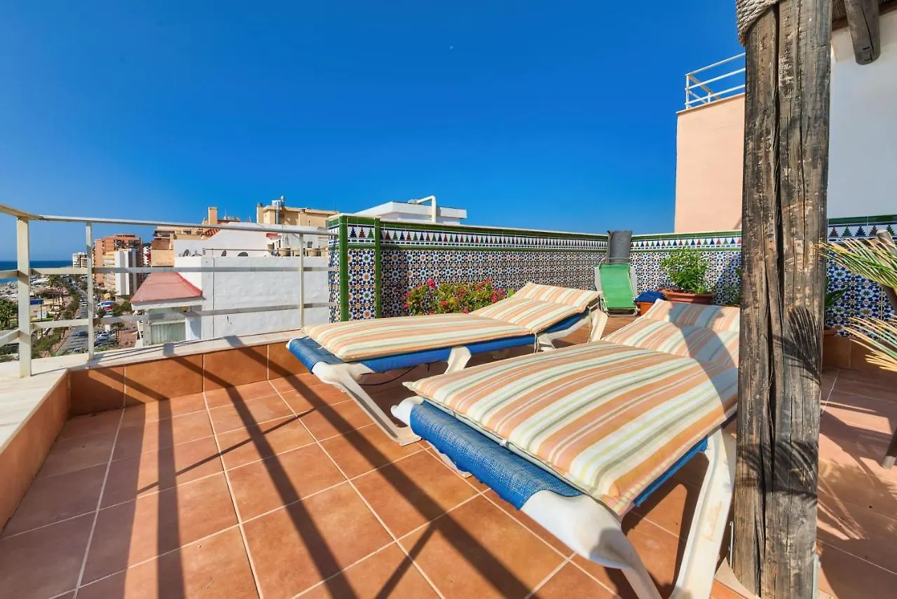 Holidays2Fuengirola Duplex With Stunning Sea View, Terraces,1St Line Beside Port Fuengirola
