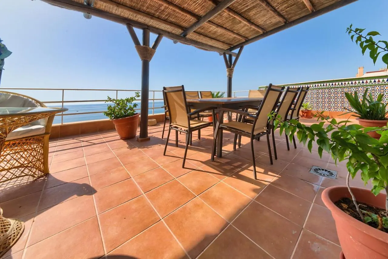 Holidays2Fuengirola Duplex With Stunning Sea View, Terraces,1St Line Beside Port 0*, Fuengirola Spain